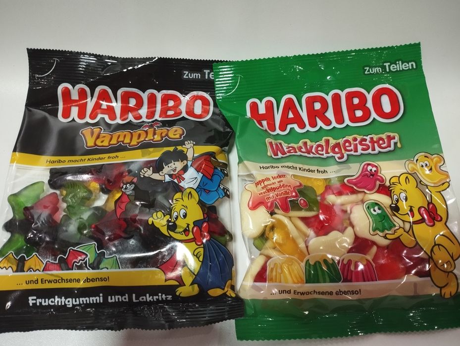 Haribo żelki owocowe wampiry i duchy