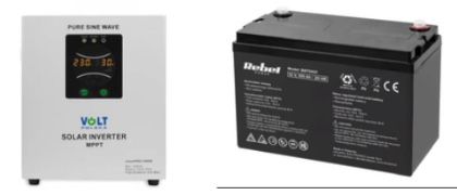 Комплект 1000S /40 А Volt + 100Am (2025 рік )  акумулятор Rebel