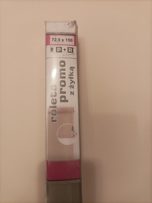 Roleta na okno wewnętrzna 72,5x150 cm zielona Nowa! Wysyłka!