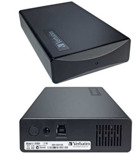 Накопитель внешний HDD 3.5"  2.0TB Verbatim 7200rpm USB 3.0 External