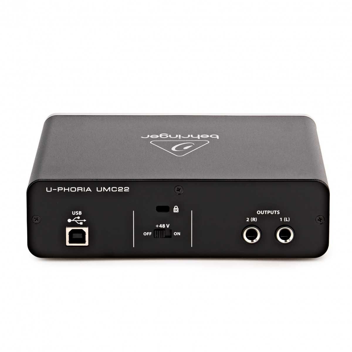 Interface Audio Behringer UMC22 usb (novo)