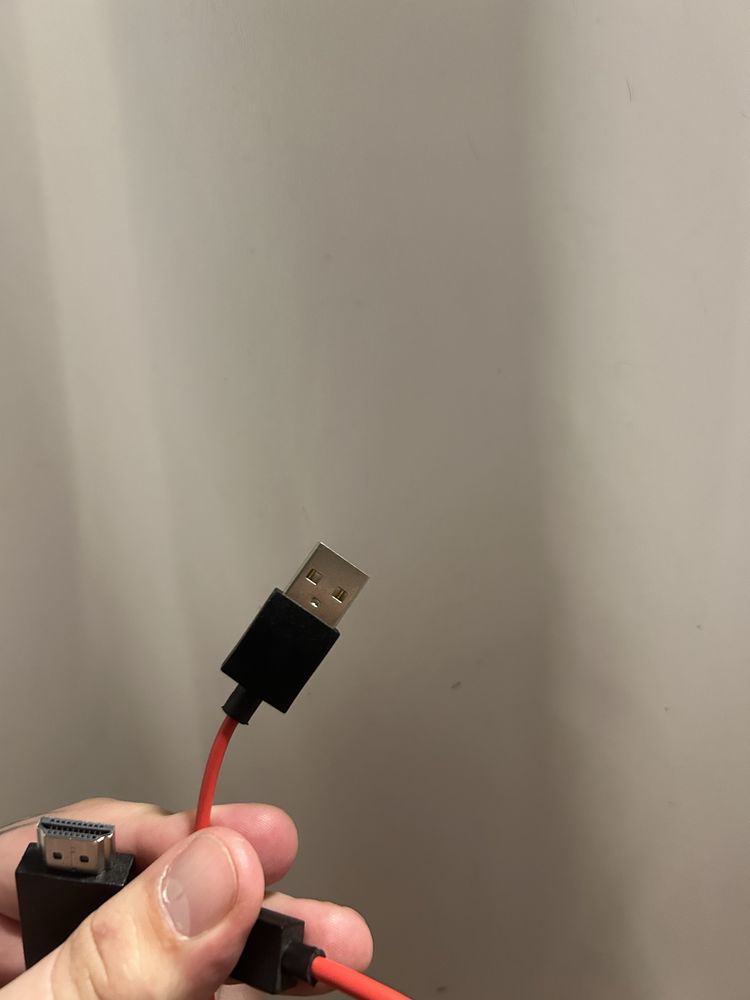 Nowy kabel HDMI – microUSB – USB