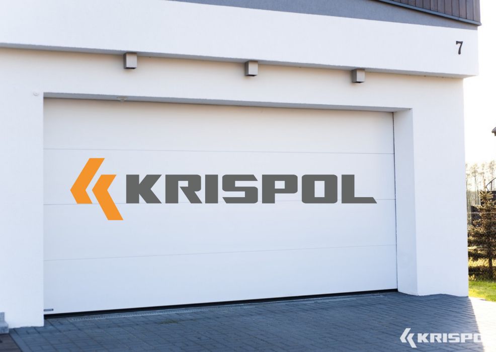 Brama segmentowa garażowa Krispol Bramy garażowe segmentowe Krispol