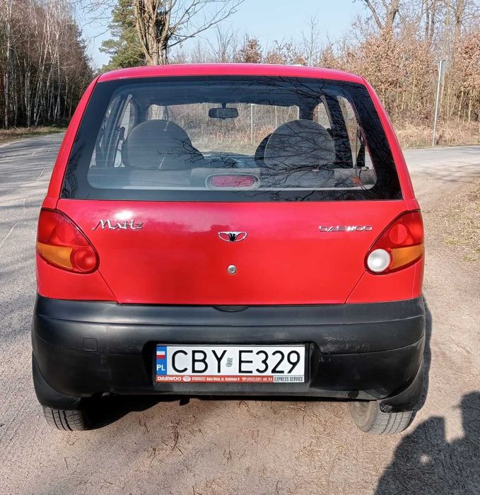 Daewoo Matiz w bardzo dobrym stanie i z małym przebiegiem