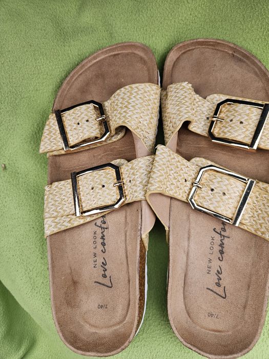 Klapki damskie , nowe rozmiar 39 i 41