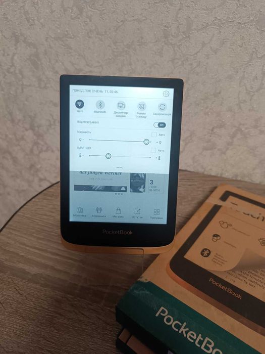 Електронна книга з підсвічуванням PocketBook 632 Touch HD 3+ чохол