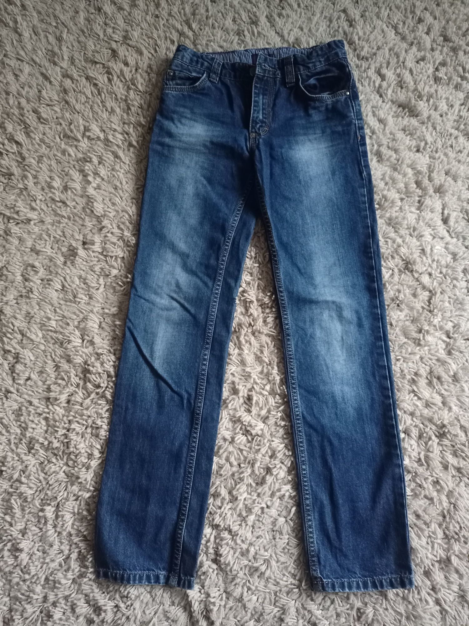 Spodnie jeansowe r.140 dla chłopca