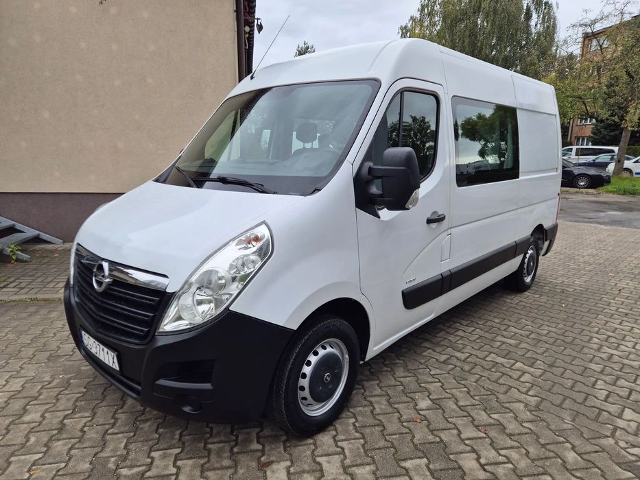 Opel MOVANO  BRYGADÓWKA 7 foteli Polski Salon klima VAT23%