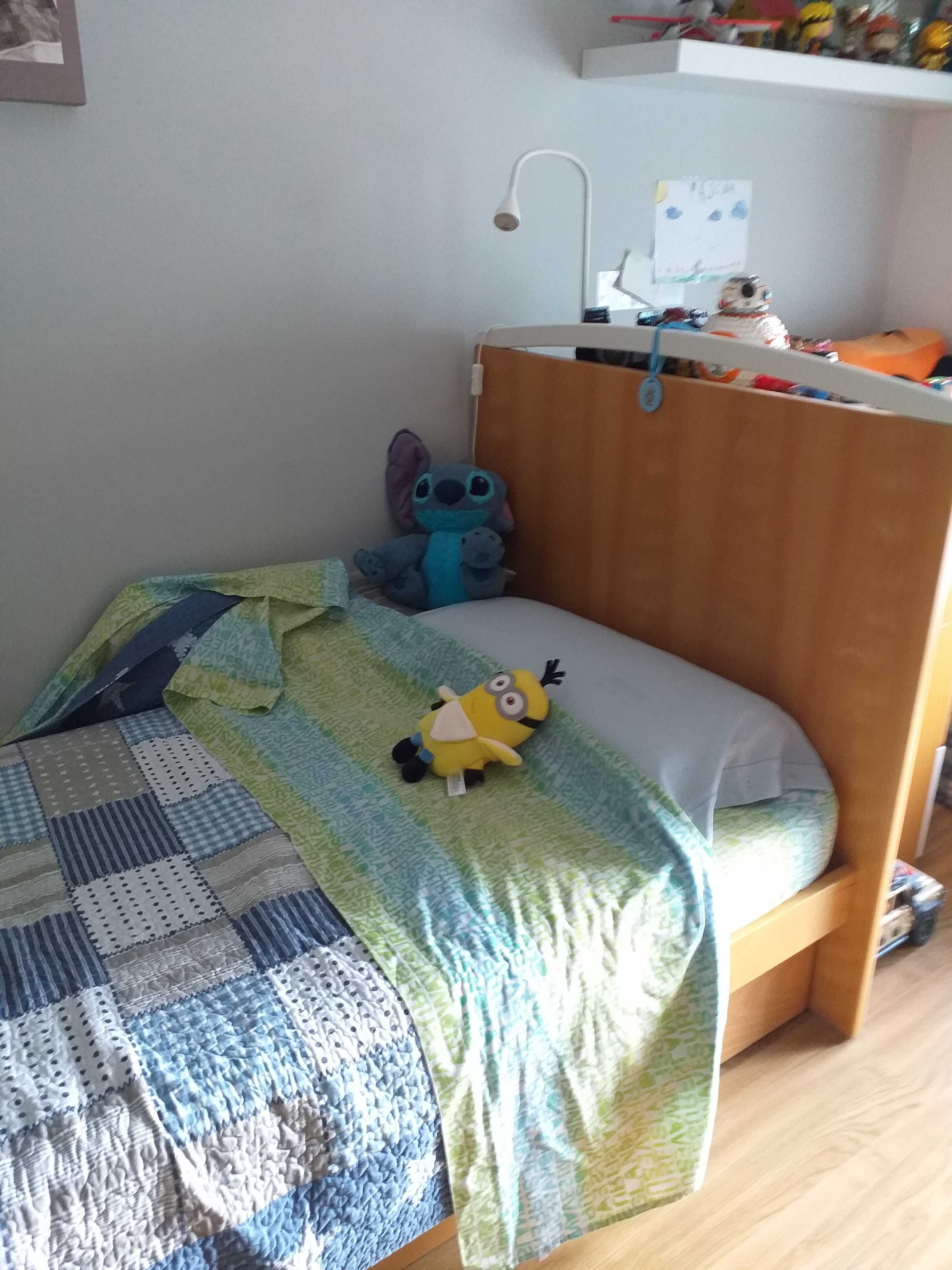 Cama convertivel totikids (de berço a quarto infantil)