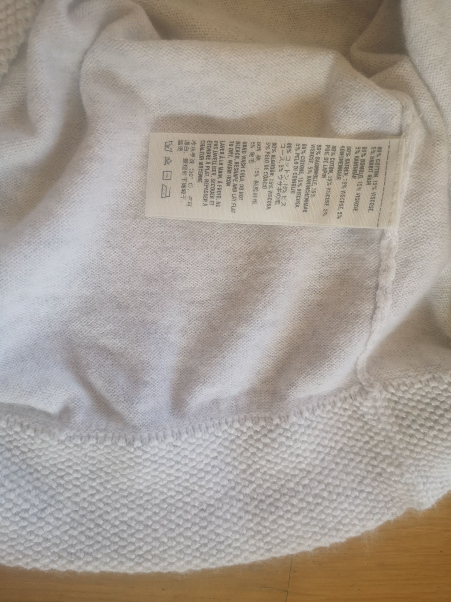 Sweterek damski krótki z kapturem, bluza Hollister M/L