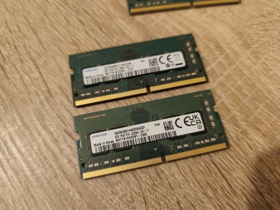 Memória RAM portátil Soddim Samsung 8GB DDR4
