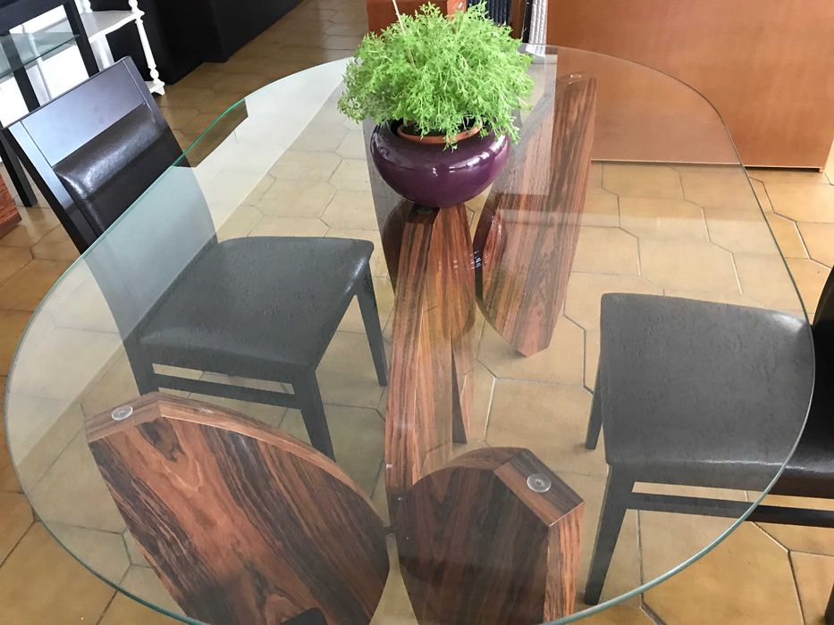 Vidro temperado  OVAL-NOVO PREÇO