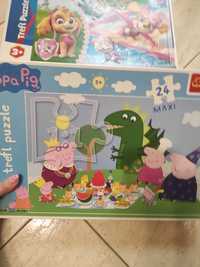 Puzzle trefl świnka Peppa