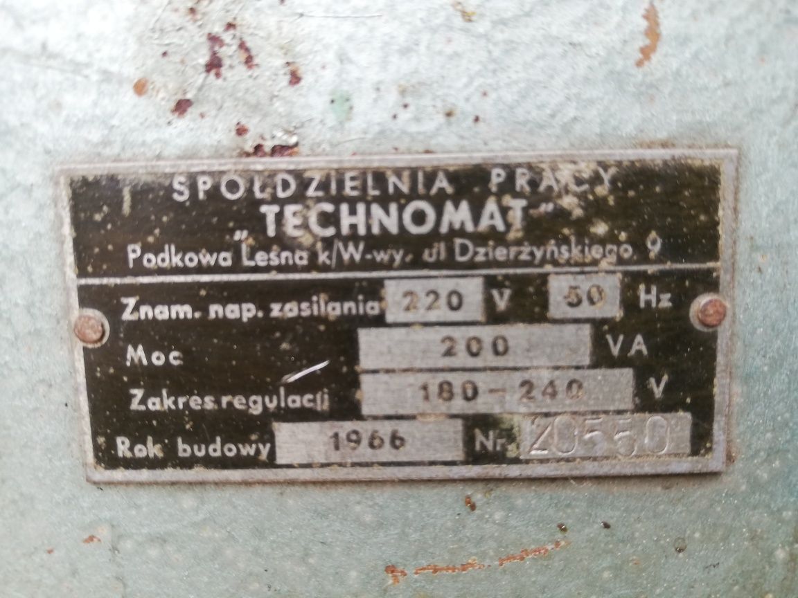 Technomat 1966r, antyk