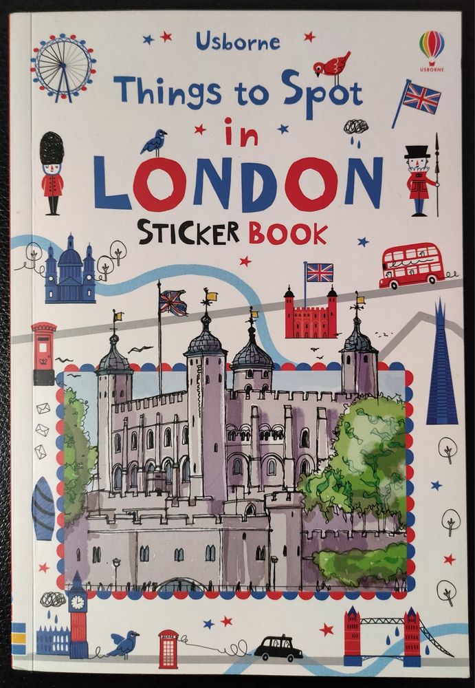 Sticker Book London. Лондон книга со стикерами