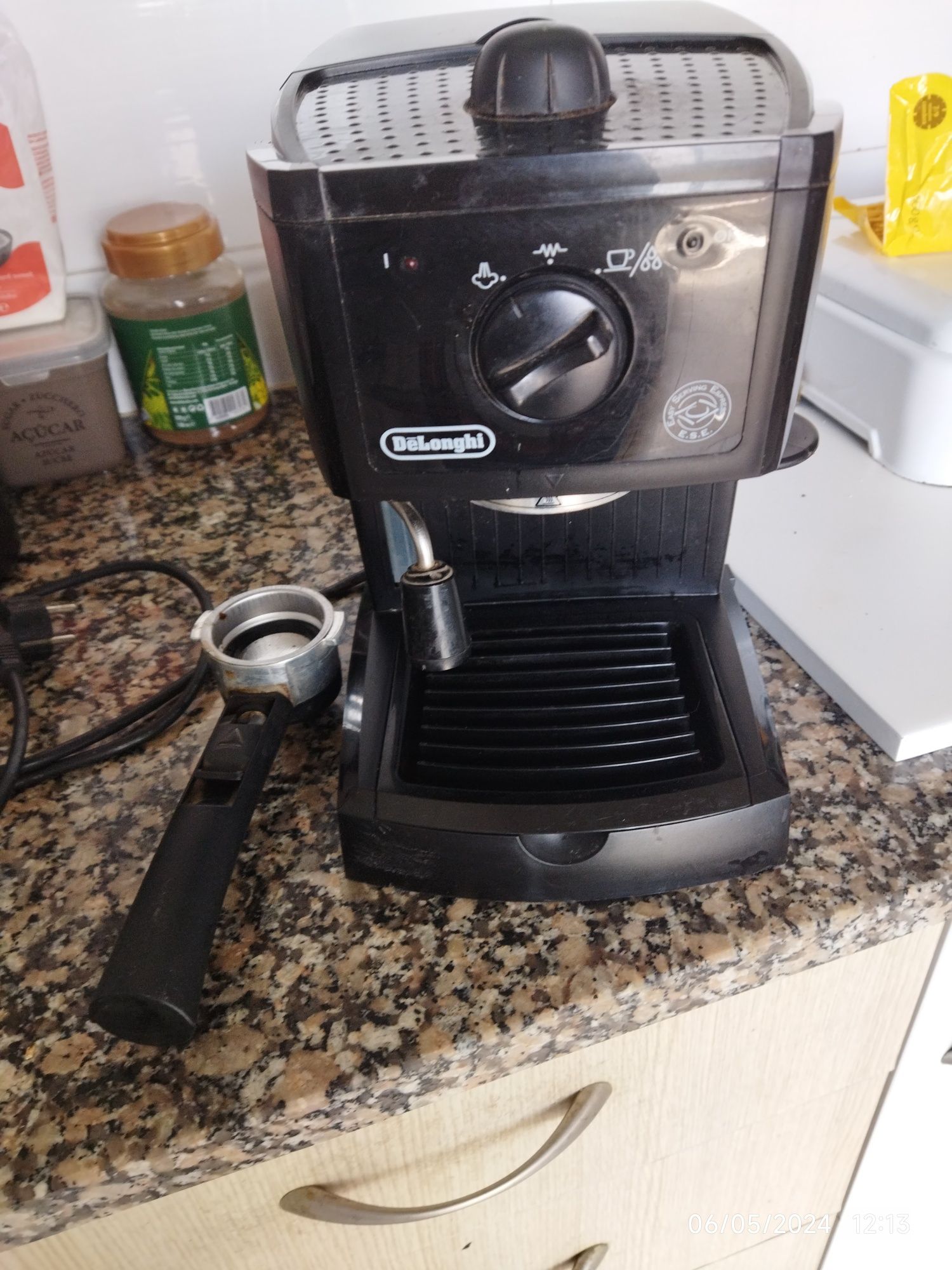 Máquina de café em po