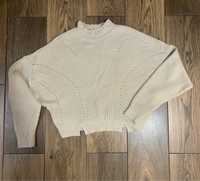 Sweter beżowy r. XS