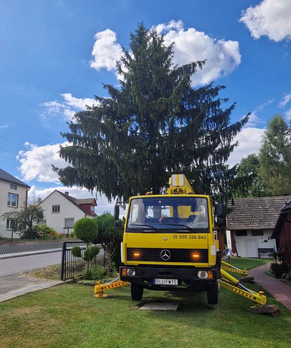 Podnośnik koszowy,  zwyżka 22m