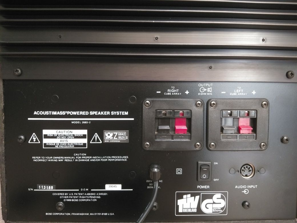 Sprzedam Subwoofer Bose 2683-2