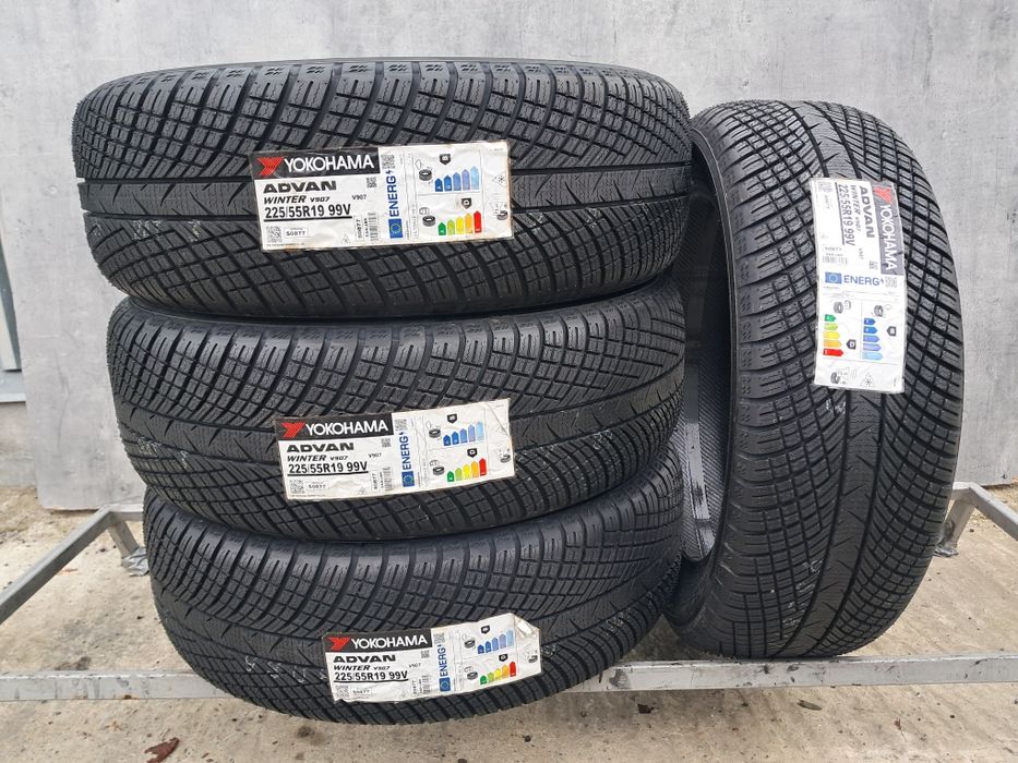 Резина зимова, НОВА, 225/55 R19 Yokohama Advan Winter V907 2025 рік