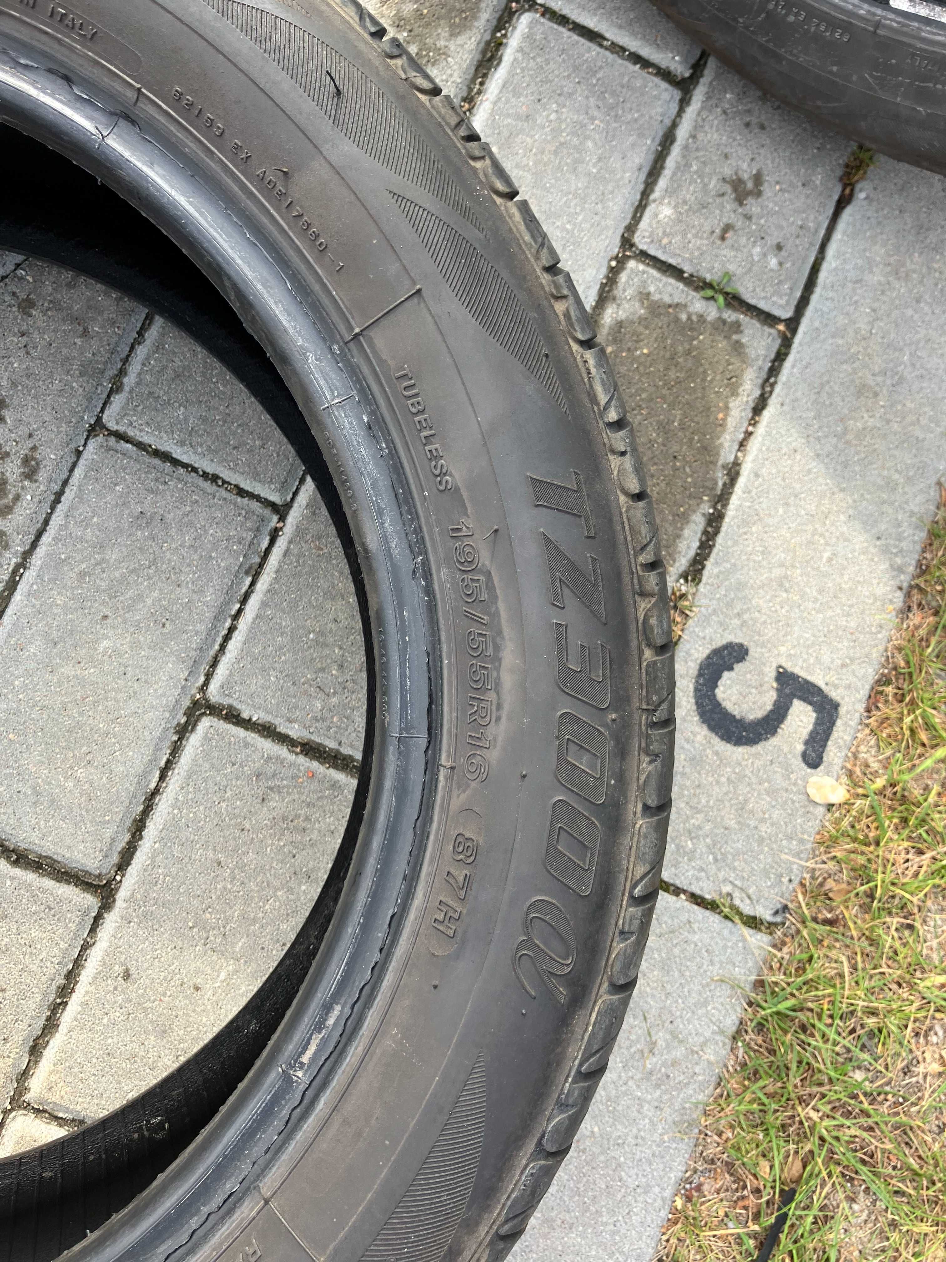 2 opony Firestone tz300 Alpha 195/55R16 letnie 16