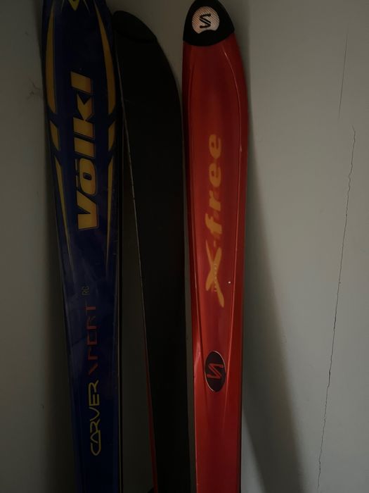 Narty 174 cm czerwone