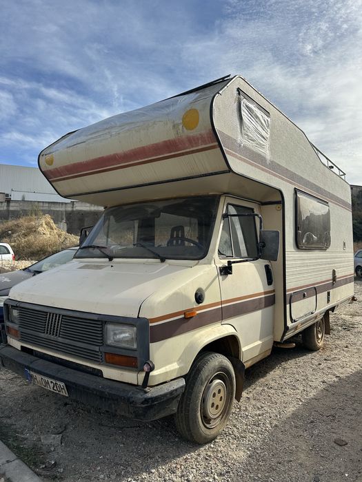 Autocaravana Clássica Fiat Ducato Hymer Camp 55 1985