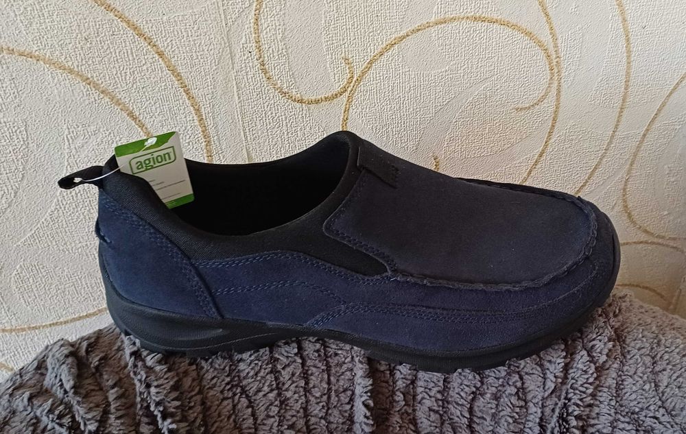 Замшеві мокасини сліпони Lands' End All Weather Slip-On нові 47 розмір