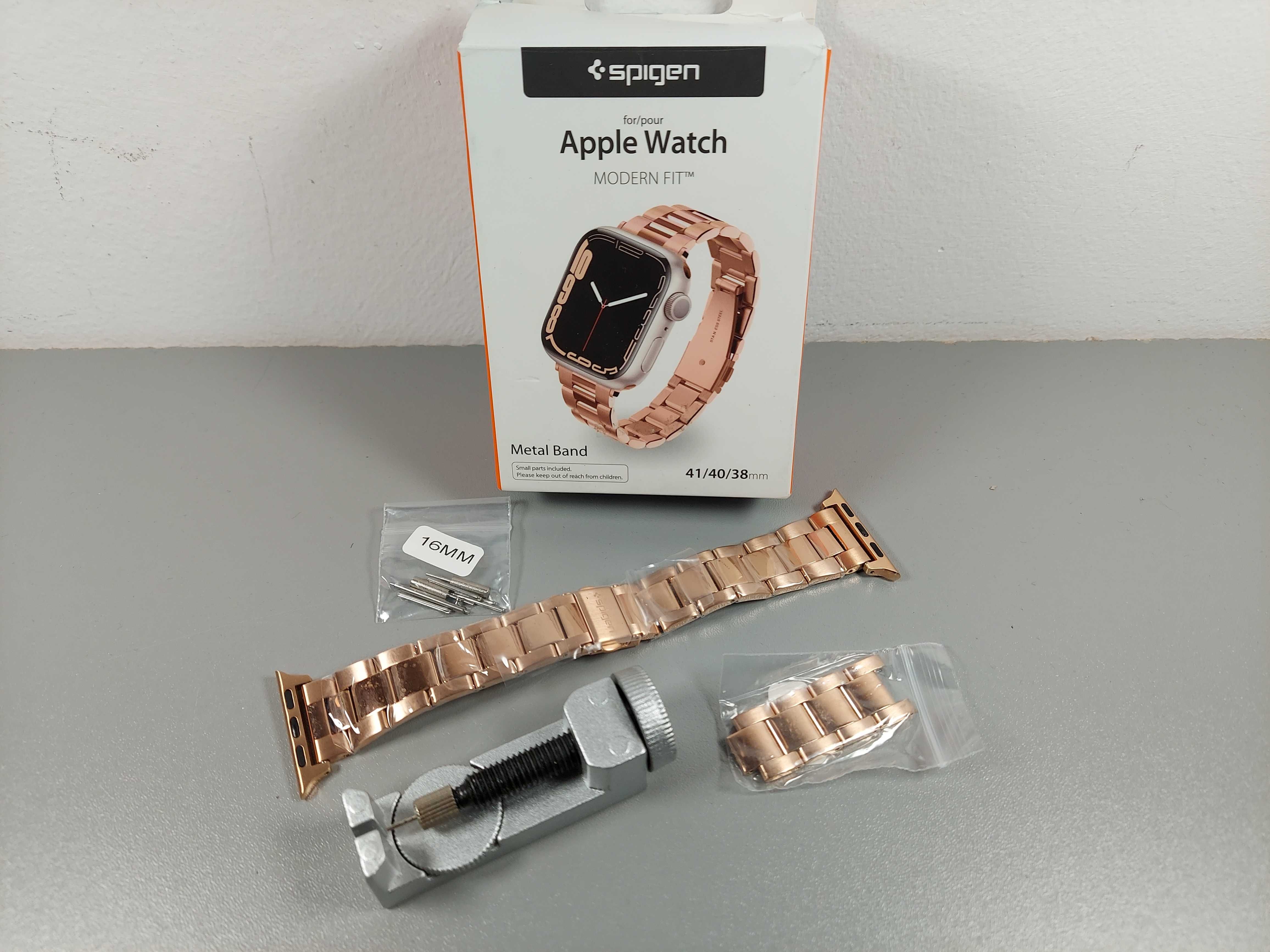 Bransoleta Spigen do Apple Watch 1 38mm 40mm stal rose gold