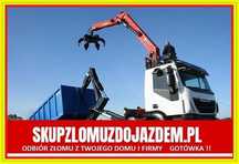 Skup złomu z odbiorem od klienta,wywóz odbiór zlomu kasacja złomowanie