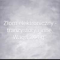 Złom elektroniczny - tranzystory i inne (dla slawek_185)