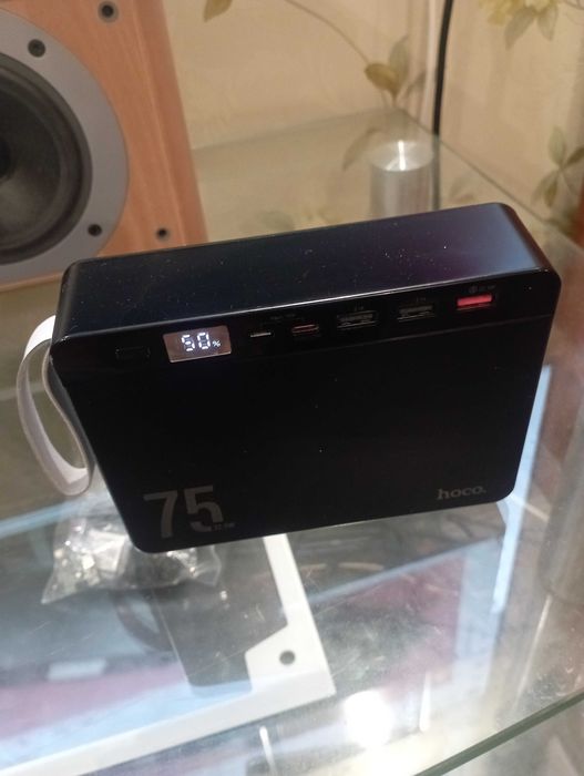 Два Павербанка HOKO J94 Overlord 75000mAh 22.5W 3USB/Type-C