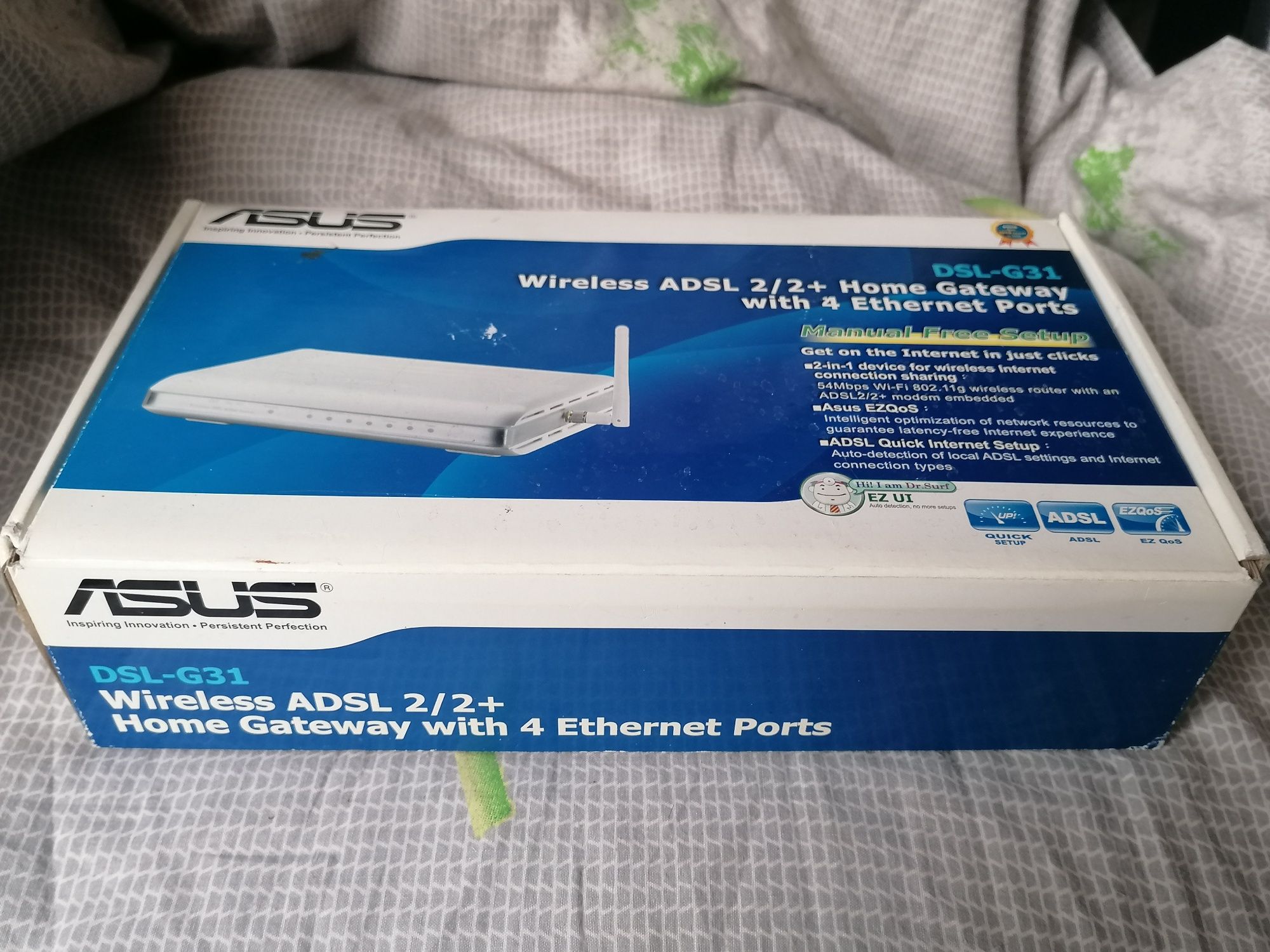 Wi-fi роутер ASUS DSL-G31