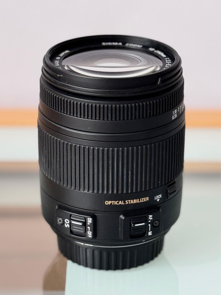Sigma 18-250mm f3,5-6,3 Macro HSM Canon