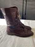 Bota  de pele cano alto