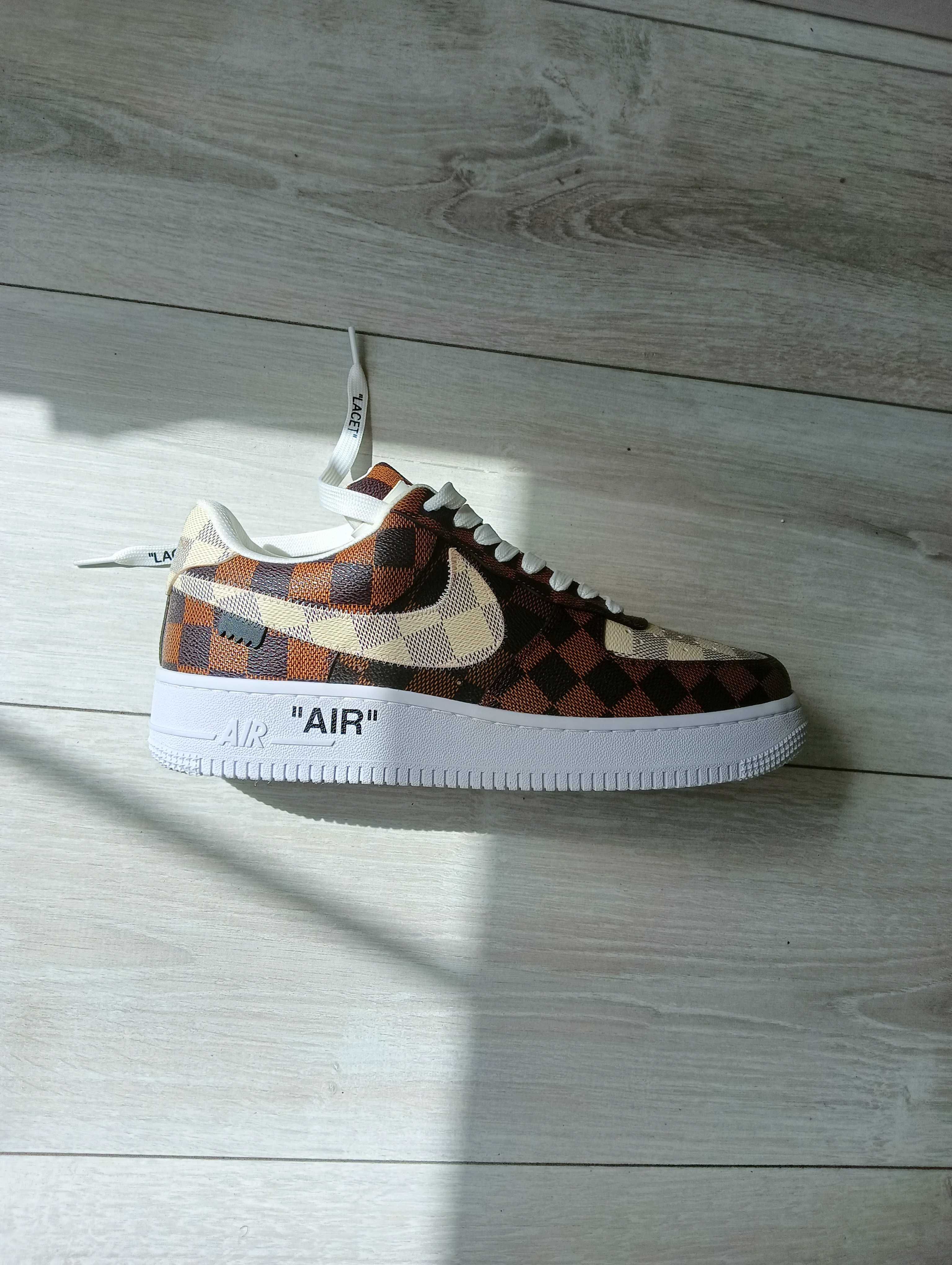 Super modne sneakersy Nike Air Force 1 Louis Vuitton