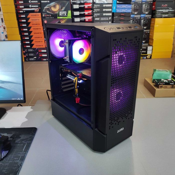 Компютер Новий Ryzen 5 5500, 32GB DDR4, GTX 1660 Super 6GB, SSD 512GB