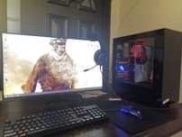 Pc gamer completo com monitor gaming Asus 27"