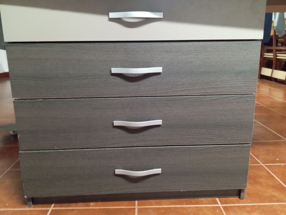 Quarto de casal  completo cinza