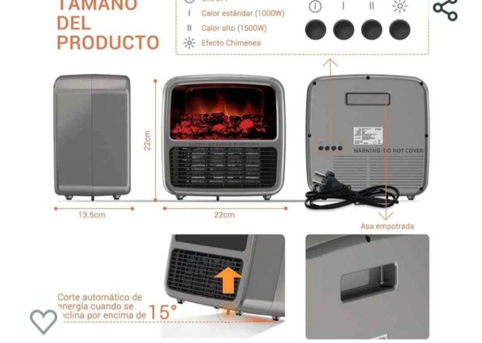 Aquecedor ventilador