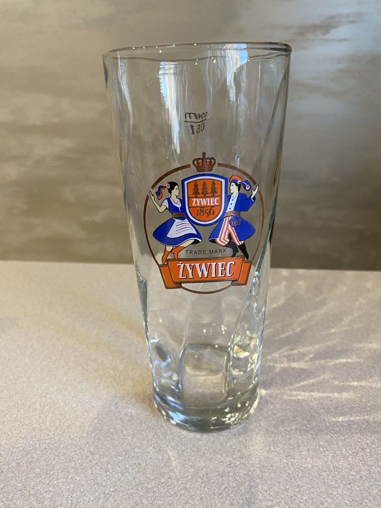 Szklanka, pokal do piwa Żywiec 0,5 l