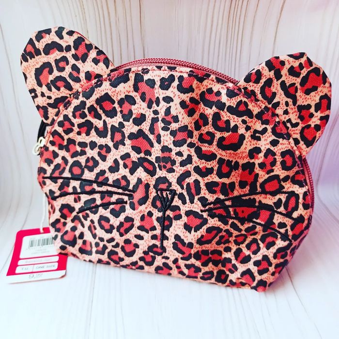 Стильная сумочка леопард енот