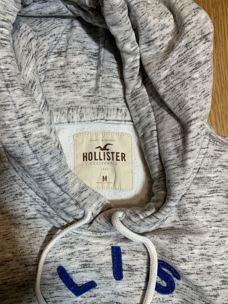 Casaco Hollister California cinzento