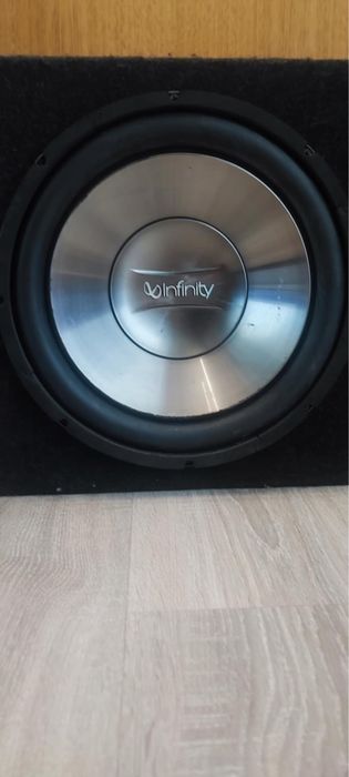 Wzmacniacz AudioMedia EX1100.2 + Subwoofer Infinity 12 + kable
