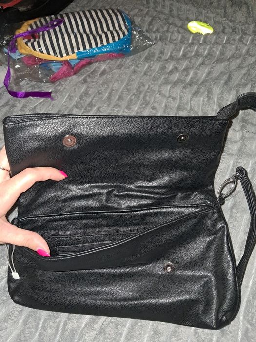 Клатч сумка чорна