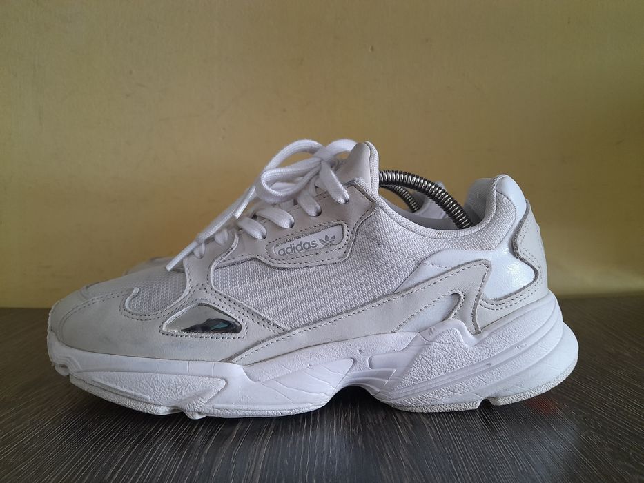 Adidas Falcon Triple White оригінал чоловічі кросівки
