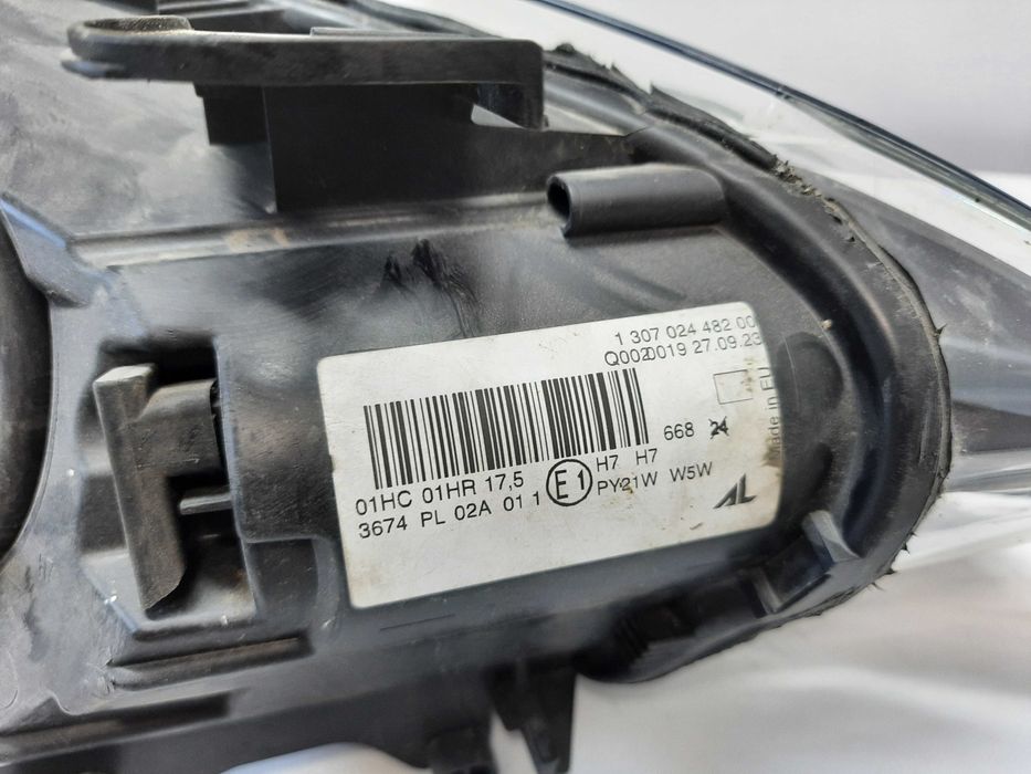 Renault Megane 3 III LIFT 13- GT lampa reflektor lewy przód oryginał