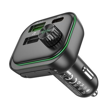 Transmiter FM BC54 Acertar MP3, Bluetooth - 2xUSB + Typ C - QC 30Wat