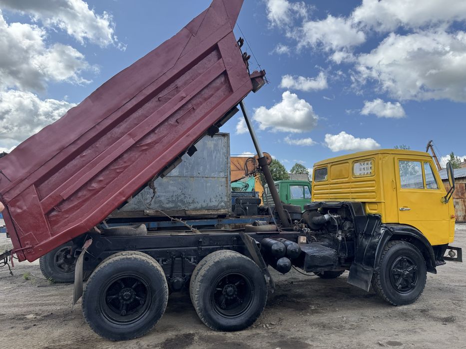 Самоскид Камаз 5511 на бойовому ходу