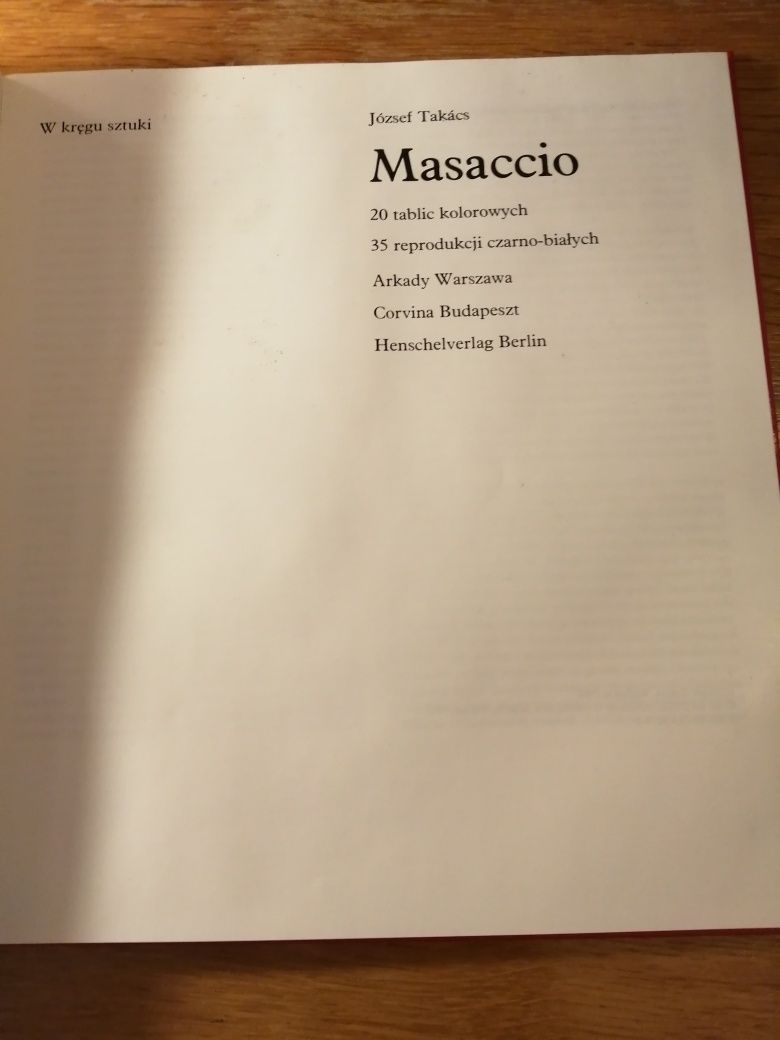Album masaccio w kręgu sztuki